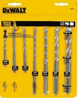 New Dewalt DW5207 Masonry Hammer Drill Bits Set Of Rock Carbide. Price: $23.99.