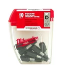 Milwaukee Shockwave Impact Driver #2 Square Bit Set 10 Pc Gray Chn 48-32-5008 New. Price: $10.39.