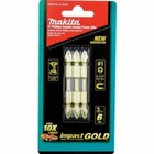 Makita 3-PIECE Impact Gold #1 Phillips Double-ended Power Bit Set New. Price: $15.50.