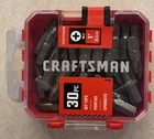 Craftsman CMAF121PH230 1-IN #2 Phillips Steel Hex Screwdriver Bit Pack New. Price: $15.95.