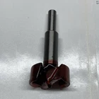 Bosch Forstner-style Woodworking Drill Bit W/ Shank, Red Cutter Head Used. Price: $14.25.