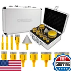 Highdril 11PCS Diamond Hole Saw Kit 5/16 4/5 1-1/8 1-1/4 1-3/8 New. Price: $140.31.