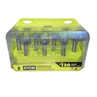 Ryobi A9FS7 Forstner Bit Set Pieces With Hard Case Used. Price: $29.00.