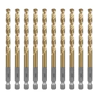 Sali Cobalt Drill Bit SET,10 Pack 1/4 Inch High Speed Steel Hex Shank Jobber ... New. Price: $29.10.