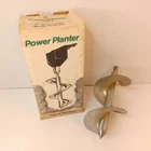 Power Planter Garden Auger For Drill 3" X 7" Bulb & Beddng Tool Used. Price: $15.96.