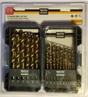 Master Mechanic 159083 29 Piece Titanium Drill Bit Set For Wood, Metals, Plastic New. Price: $39.99.