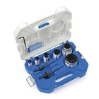 Lenox Tools 13 Piece Bi-metal Hole Saw Kit With Arbors And Pilot Bits New. Price: $115.39.