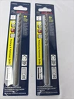 2BOSCH Concrete Masonry Drill 1/4 Bit Rotary Hammer Diamond Carbide 3 Flats Grip New. Price: $12.99.