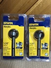 Lot Of 2 Irwin 1966933 Marples 3/8" Forstner Wood Drill Bit Brand New. Price: $19.99.