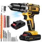Hoey 21V Electric Power Drill Keyless Chuck Cordless Screwdriver Yellow New. Price: $45.51.