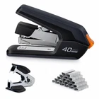 Leven Effortless Desktop Stapler, 40 Capacity, One Sheets, Black New. Price: $25.84.