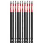 Milwaukee Tool 48-32-4246 Shockwave 6" Impact Torx T25 Power Bits (10 Pk) New. Price: $34.99.