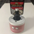 Mibro Bi-metal Steel Hole Saw 2 5/8 New. Price: $8.90.