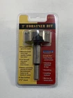 Steelex 2" Forstner Bit D1015 3/8" Shank Woodstock International New. Price: $17.00.