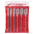 Milwaukee 49-22-0071 Boring Bit Set, Universal, 6-PIECE, Carbon Steel New. Price: $38.50.