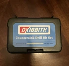 Dkibbith Countersink Drill Set With Case New. Price: $15.50.