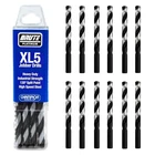 Champion Cutting Tool XL5-1/4 Heavy Duty Jobber Drill Bits 12-PACK New. Price: $29.99.