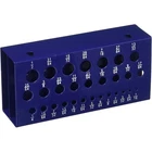 Hanson 60172 Drill Bit Stand, Steel, Fractional Sizes 1/16" To 1/2" Length New. Price: $27.05.