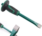Mason Chisel With Hand Guard, 12 Inches (30 Cm) Heavy (flat), Green New. Price: $14.52.