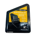 Warrior Screw Extractor Left-hand Drill Bit Combo Set, 10 Piece New. Price: $35.00.