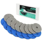 Lekomesh 7-PACK 4-INCH Diamond Polishing Pads Grit 50 For Dry Use Stone Tiles New. Price: $64.10.