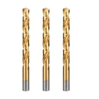 3PK 1/2" Titanium Drill Bits, Hss Metal Jobber Length Twist 135 Spli New. Price: $14.99.