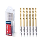 Highfire 3/16 Inch Twist Drill Bits - Hss Sharp Hex Shank, Tin Coated For Metal New. Price: $18.85.