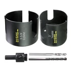 3, 3-5/8 Inch 76,92MM Dia Carbide Tipped Hole Saw Kit, 2.36 Deep Cutting New. Price: $36.97.