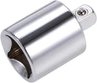 Uxcell 1/2 Inch Drive (f) 1/4 (m) Socket Reducer, Female To One Size New. Price: $10.98.