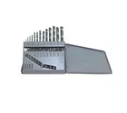 13 Pc. 1MM - 7MM By .5MM Hss Surface Treated Jobber Drill Set Usa Made New. Price: $54.49.