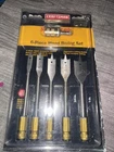 Sears Craftsman Professional Usa Nos 6PC Wood Boring Drill Bit Set Rare 26183 New. Price: $49.95.