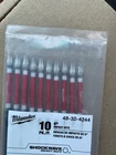 Milwaukee Tool 48-32-4244 6 In. Torx T15 Shockwave Impact Duty Power Bit (10 Pk) New. Price: $31.95.