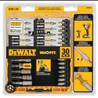 Dewalt Maxfit 30-PIECE Screwdriving Bit Set Impact Rated, Torsion Zone # DWAMF30 New. Price: $35.00.