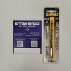 New Sealed! Dewalt DWA1220 Pilot Point Cobalt Alloy 5/16" Drill Bit. Price: $7.24.