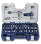 47PC Set 1/4"DR Sae&metric Supertorque 6PT Sockets,drive Tools Hex Bits 50601A New. Price: $137.95.