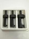 3PC Craftsman Woodworking Drill Plug Cutter Set 67164 67165 67166 Open. Price: $19.95.
