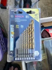 Bosch Titanium Pc Drill Bit Set (TI9IM) New. Price: $15.00.