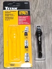 Titan Tools 49004 3-IN-1, 1/4 Hex & 3/8" Dr Stepped Impact Socket Adapter New. Price: $17.47.