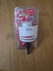 Milwaukee 1/4" Hole Dozer 3/8 Arbor. Model #49-56-9664 +5/8"MASONRY Bit. Open. Price: $23.59.