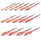 Crescent CDSPSET-16 16PC Screw Point Paddle Bit Wood Drilling New. Price: $29.95.
