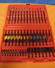Mac Tools SD60KL Piece Long Power Bit Set Complete "missing One Pc" W/case Used. Price: $142.79.
