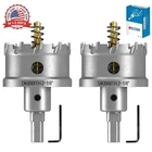 Dkibbith Tct Hole Saw Set, 2-PACK 2-1/8" (54MM) Heavy Duty Tungsten Carbide Tipp New. Price: $47.26.