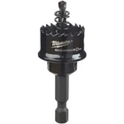 Milwaukee 49-56-9810 Hole Saw, 7/8 Dia, 1/2 Cutting, 1/4 Arbor, Tpi New. Price: $25.07.