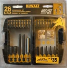 Dewalt 26PC. Impact Ready Screwdriving Bit Set DW2183 New Box Sealed. Price: $13.00.