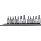 Mayhew 16021 Sae And Metric Tamper Hex Socket Bit Set, 12-PIECE, S2 Tool Steel New. Price: $45.78.