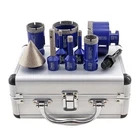 Diamond Drilling Core Bits Set 10PIECES Shdiatool Chamfer Porcelain Tile Marble New. Price: $154.99.
