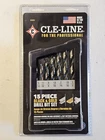 Cle-line 15 Piece Black Gold Drill Bit Set #C18131 Made Usa Brand New. Price: $42.95.