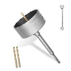 110MM Concrete Hole Saw,with 200MM Sds Plus Shank And Tungsten Alloy TEETH,4.... New. Price: $40.41.