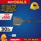 Hilti Te-cp Wide Flat Chisel 2-3/8" X 7", Sds Plus ,free & Pencil, Fast Ship Used. Price: $135.90.