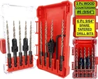 Ftg Usa 3 Pc #6 (9/64") Countersink Drill Bit Set With Replacement Tapered New. Price: $43.34.